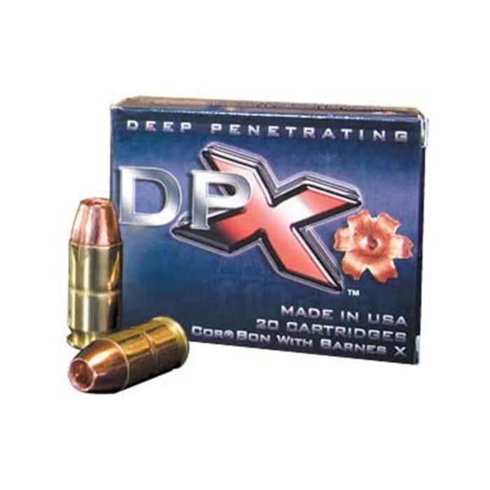 Cor-Bon DPX Handgun Ammunition 9mm Luger 95gr DPX 1300 fps 20/ct