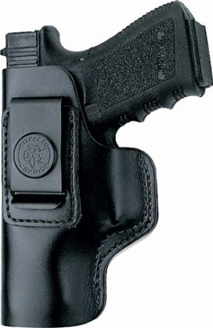 DESANTIS INSIDER HOLSTER IWB - LH LTHR FITS GLOCK 26/27 BLACK