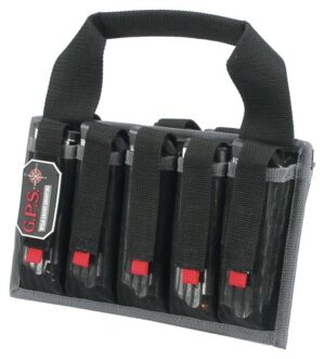 GPS PISTOL MAGAZINE TOTE - HOLDS 10-PISTOL MAGS BLACK