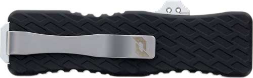 SCHRADE KNIFE UPROAR D/A OTF – 3″ D2 BAYONET POINT BLACK/SS