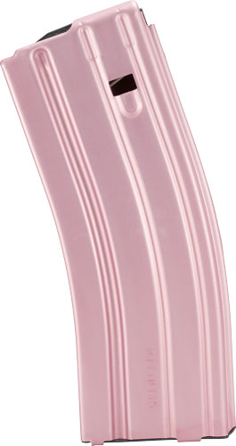 CPD MAGAZINE AR15 5.56X45 30RD - PINK FINISH ALUMINUM