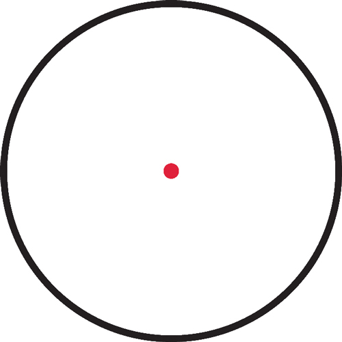 BSA 1X30MM RED DOT SIGHT - 5-M.O.A. DOT BLACK MATTE - Image 2