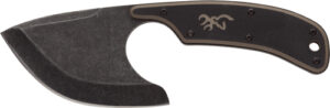 BROWNING KNIFE CUTOFF SKINNER - 2.5" BLADE BLACK W/SHEATH