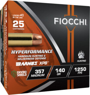 FIOCCHI 357 MAG 140GR XPB - 25RD 8BX/CS