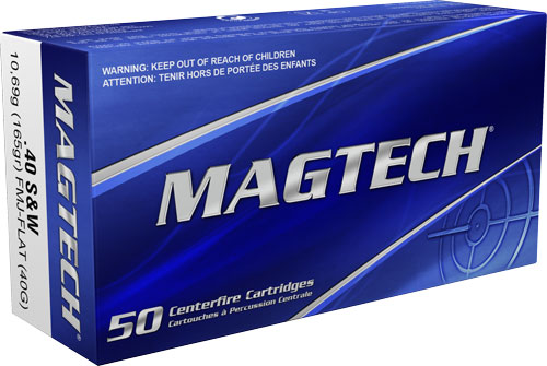 MAGTECH 40 SW 165GR FMJ-FP - 50RD 20BX/CS