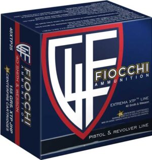 FIOCCHI 40 SW 155GR XTP-HP - 25RD 20BX/CS