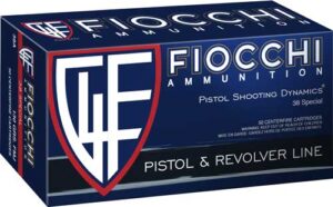 FIOCCHI 38 SPECIAL 148GR JHP - 50RD 20BX/CS