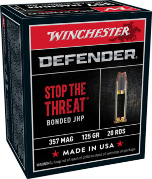 WINCHESTER SUPREME ELITE 357 - MAG 125G PDX1 DEF 20RD 10BX/CS