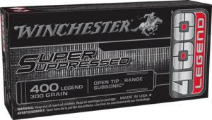 WINCHESTER SUPER SUPPRESSED - 400 LEGEND 300GR 20RD 10BX/CS