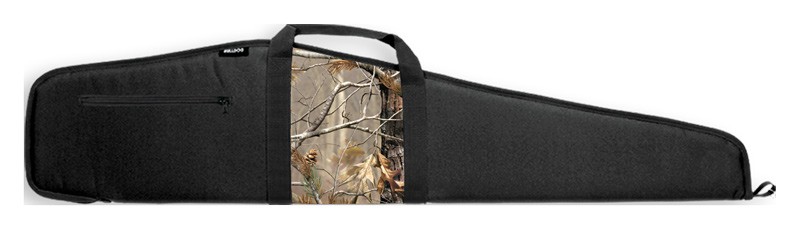 BULLDOG DELUXE RIFLE CASE 44" - BLACK W/ APHD CAMO PANEL