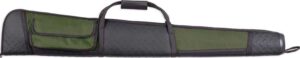 BULLDOG ARMOR SHOTGUN CASE 52" - GREEN W/ BLK EXTRA THICK PAD