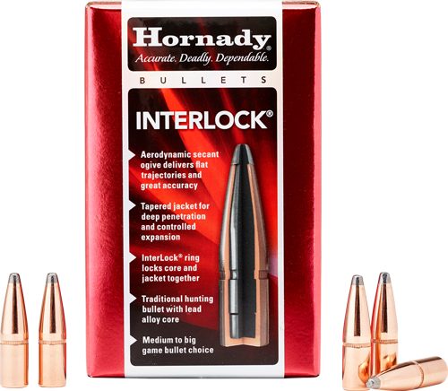 HORNADY BULLETS 30 CAL .308 - 165GR JSP 100CT 15BX/CS
