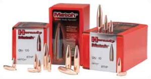 HORNADY BULLETS 30 CAL .308 - 208GR BTHP MATCH 100CT 15BX/CS
