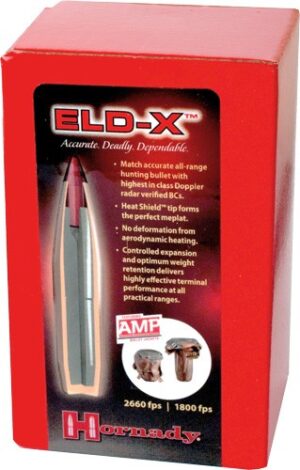 HORNADY BULLETS 30 CAL .308 - 212GR. ELD-X 100CT 15BX/CS