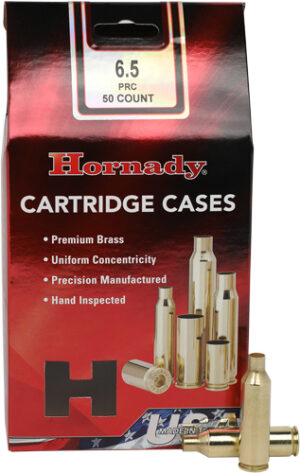 HORNADY UNPRIMED CASES 6.5 PRC - 50 PACK 5PK/CS