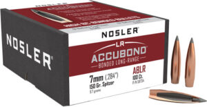 NOSLER BULLETS 7MM .284 - 150GR ACCUBOND LR 100CT