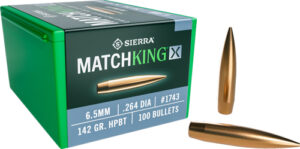 SIERRA BULLETS 6.5MM .264 - 142GR HP-BT MATCHKING X 100CT