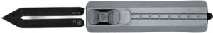TEMPLAR KNIFE SMALL OTF SIDE - SLIDER 2.75" GREY BLK DGGR D2
