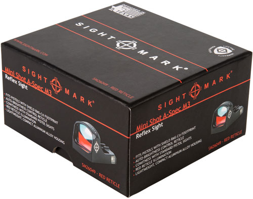 SIGHTMARK MINI SHOT A-SPEC M3 - MICRO REFLEX SIGHT RED ONLY - Image 3