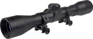 TRUGLO SCOPE BUCKLINE 4X32MM - DUPLEX BLACK W/WEAVER RINGS