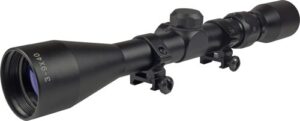 TRUGLO SCOPE BUCKLINE 3-9X40MM - BDC BLACK W/WEAVER RINGS