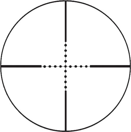BSA TACTICAL WEAPON SCOPE - 4X30MM W/RINGS MIL-DOT BLK - Image 2