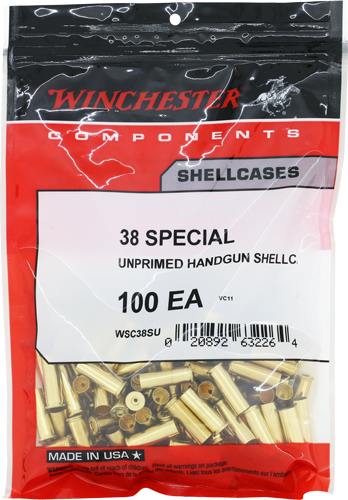 WINCHESTER UNPRIMED CASES - 38 SPECIAL 100 PACK 20PK/CS - Image 2