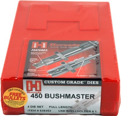 HORNADY DIE SET SERIES V - 450 BUSHMASTER - Image 2