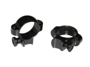 Burris Deluxe Solid Steel .22 Rings 1" Medium 0.80" Actual Height - Gloss