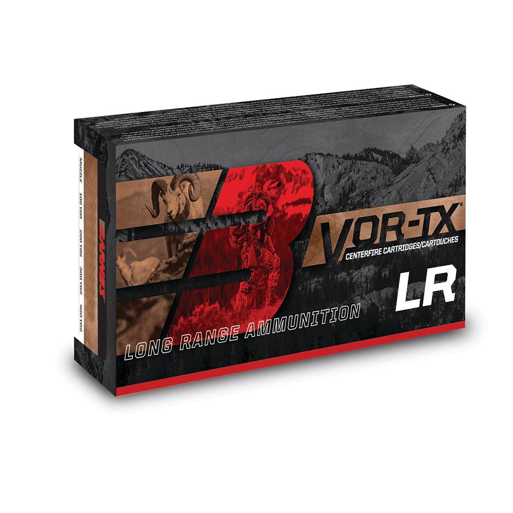 Barnes VOR-TX Long Range Rifle Ammunition 6mm Creedmoor 95 gr LRX 20/ctRD
