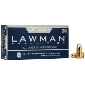 Speer Lawman Cleanfire Handgun Ammunition .45 Auto 230gr TMJ 845 fps 50/ct