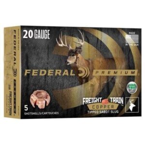 Federal Premium Freight Train Copper 20ga 2-3/4" 275gr Slug 1700 fps 5/ct