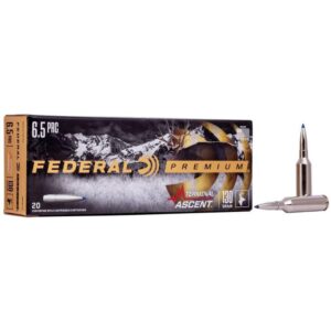 Federal Terminal Ascent Rifle Ammunition 6.5 PRC 130 gr 3000 fps 20/ct