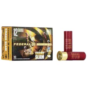 Federal Grand Slam Shotshells 12 ga 3" 1-3/4 oz 1200 fps 4 10/rd