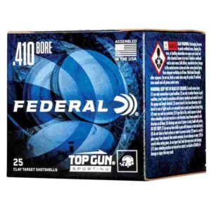 Federal Top Gun Sporting Shotshells .410 2-1/2" 1/2 oz 1330 fps #8 25/ct