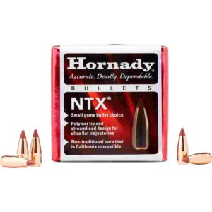 Hornady NTX Non-Leaded Rifle bullets .17 cal 172" 15.5 gr NTX 100/ct