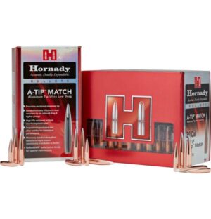 Hornady Aluminum Tip Rifle Bullets 7mm .284" 166 gr A-TIP Match 100/ct