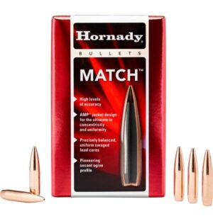 Hornady Match Bullets .308 Win .308" 155 gr BTHP 100/box
