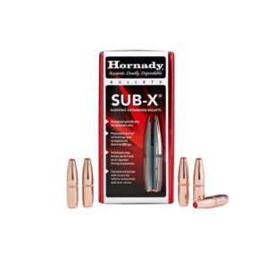 Hornady Sub-X Subsonic Expanding Bullets 35 Cal 357 250 gr Sub-X 100/ct