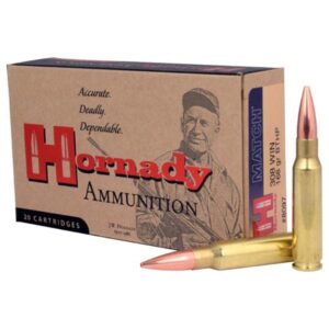 Hornady Match Rifle Ammunition .308 Win 168 gr BTHP 2700 fps - 20/box