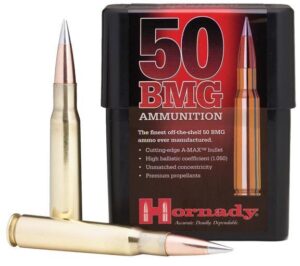 Hornady Match Rifle Ammunition .50 BMG 750 gr A-MAX 2820 fps - 10/box