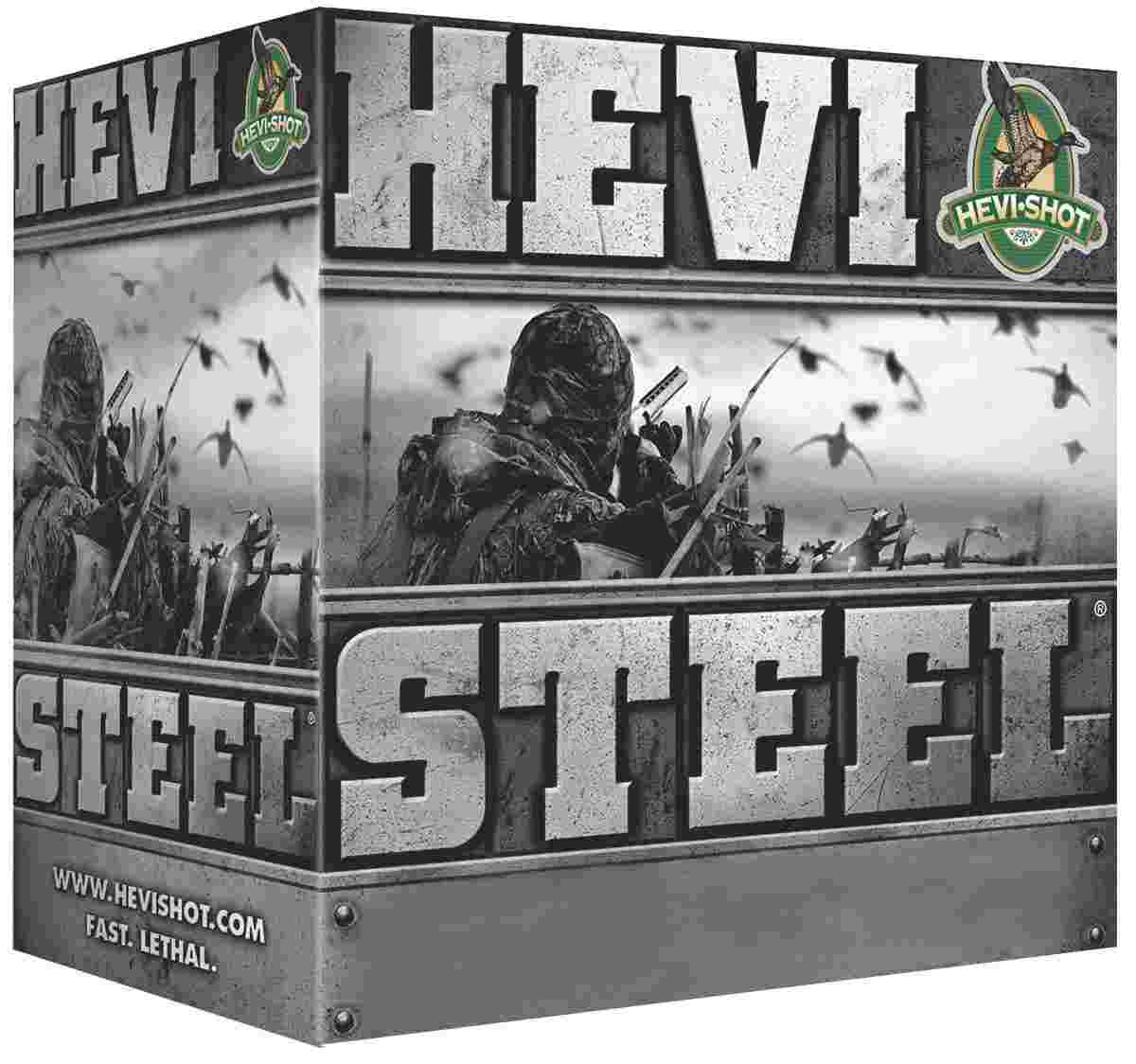 HEVI-Shot HEVI-Steel Shotshells 12 ga 2-3/4" 1-1/8 oz 1500 fps #3 25/Box