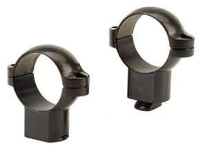 Leupold 2-Piece STD Windage Adjustable Steel Rings 1" Super High Gloss