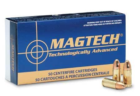 MagTech Handgun Ammunition .40 S&W 180 gr FMJ 990 fps 50/box