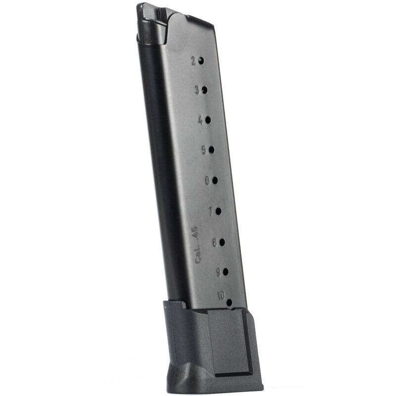 Mec-Gar 1911 Full Size Anti-Friction Handgun Magazine .45 ACP 10/rd