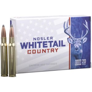 Nosler Whitetail Country Rifle Ammunition 6.5  Creedmoor 140gr SP 2650 fps 20/ct