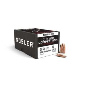 Nosler Custom Competition Rifle Bullets .22 cal .224" 69 gr HPBT 250/ct