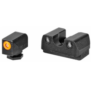 Rival Arms Tritium Night Sights Orange for Glock Double Stack Models