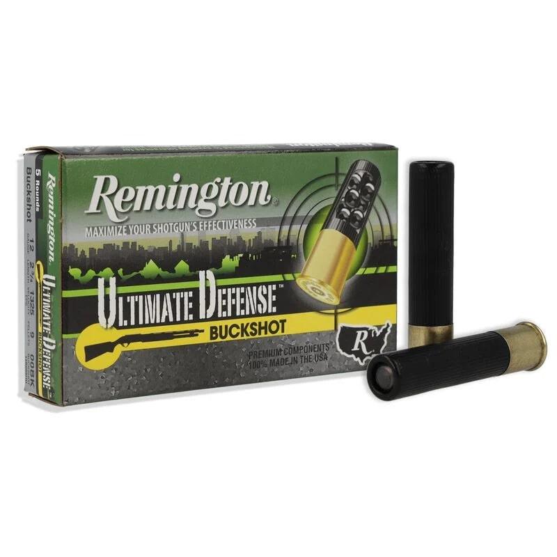 Remington Ultimate Defense Shotshell Bore .410 ga 3" #000 Buck 1125 fps 15/ct