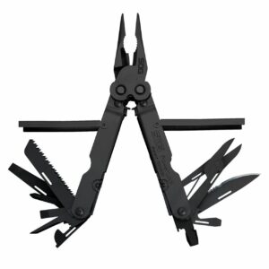 SOG Powerlock Scissors Black Multi-Tool with Nylon Pouch